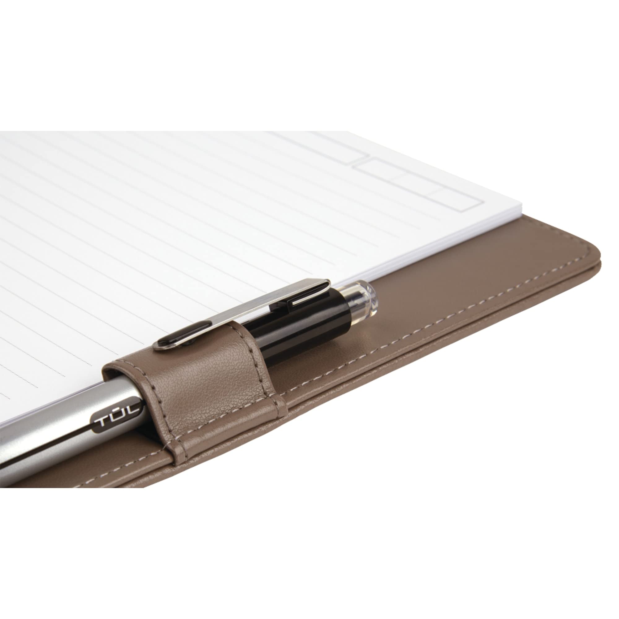 TUL Custom Note-Taking System Discbound Notebook, Junior Size, Leather Cover, Black - Image 4
