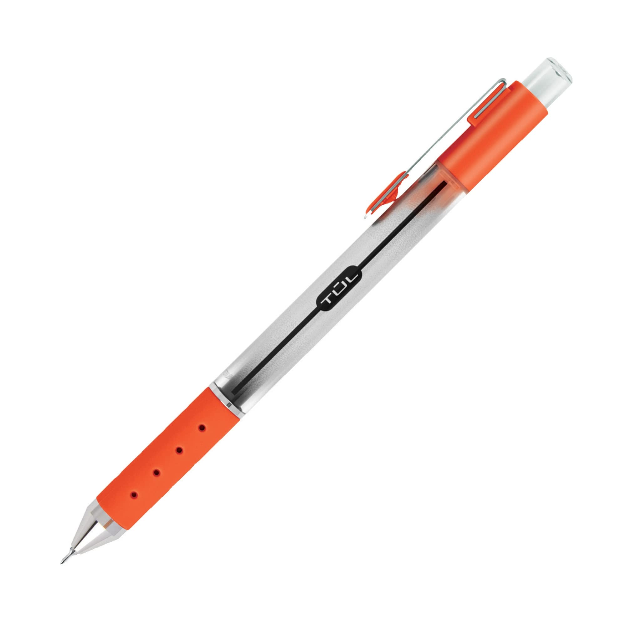 TUL Retractable Gel Pens, Bullet Point, 0.5 mm, Gray Barrel, Assorted Bright Ink Colors, Pack Of 8 - Image 7